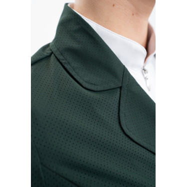 Chaqueta de concurso Harcour Jade US mujer Selva Blanco