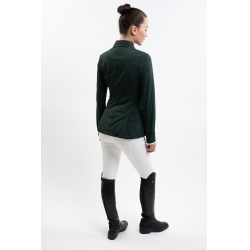 Chaqueta de concurso Harcour Jade US mujer Selva Blanco