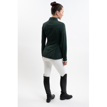 Chaqueta de concurso Harcour Jade US mujer Selva Blanco
