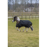Manta Irish Turnout Bucas 100g Negro / oro Manta Irish Turnout Bucas 100g Negro / oro