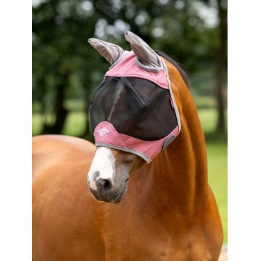 Máscara anti-moscas LeMieux Visor-Tek orejas Azul atardecer