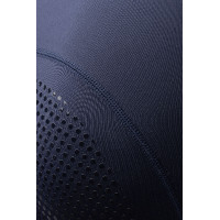 Leggings de equitación Horze Maia con culera completa para mujer Apertura Azul marino