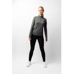 Camiseta de entrenamiento B Vertigo Odina para mujer Quimera Gris