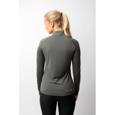 Camiseta de entrenamiento B Vertigo Odina para mujer Quimera Gris