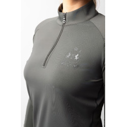 Camiseta de entrenamiento B Vertigo Odina para mujer Quimera Gris