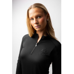 Camiseta de entrenamiento B Vertigo Odina para mujer Belleza negra Negro