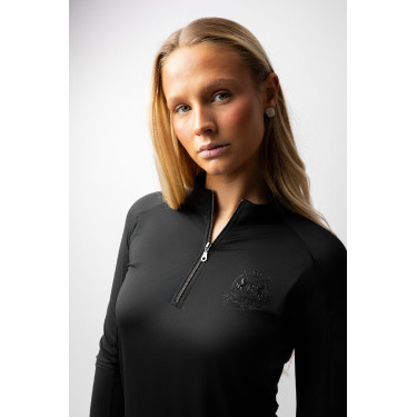 Camiseta de entrenamiento B Vertigo Odina para mujer Belleza negra Negro
