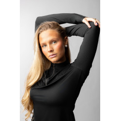 Camiseta de entrenamiento B Vertigo Odina para mujer Belleza negra Negro