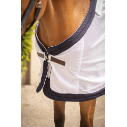 Manta PADDOCK UV-mesh combo Blanco