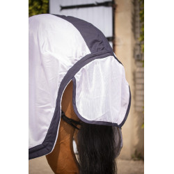 Manta PADDOCK UV-mesh combo Blanco