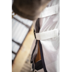 Manta PADDOCK UV-mesh combo Blanco