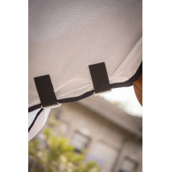 Manta PADDOCK UV-mesh combo Blanco