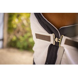 Manta PADDOCK UV-mesh combo Blanco