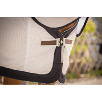 Manta PADDOCK UV-mesh combo Blanco