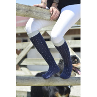 Calcetines Equithème Peas Azul marino Calcetines Equithème Peas Azul marino