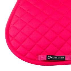 Sudadera de salto de algodón colección básica Equestro Fucsia Rosa