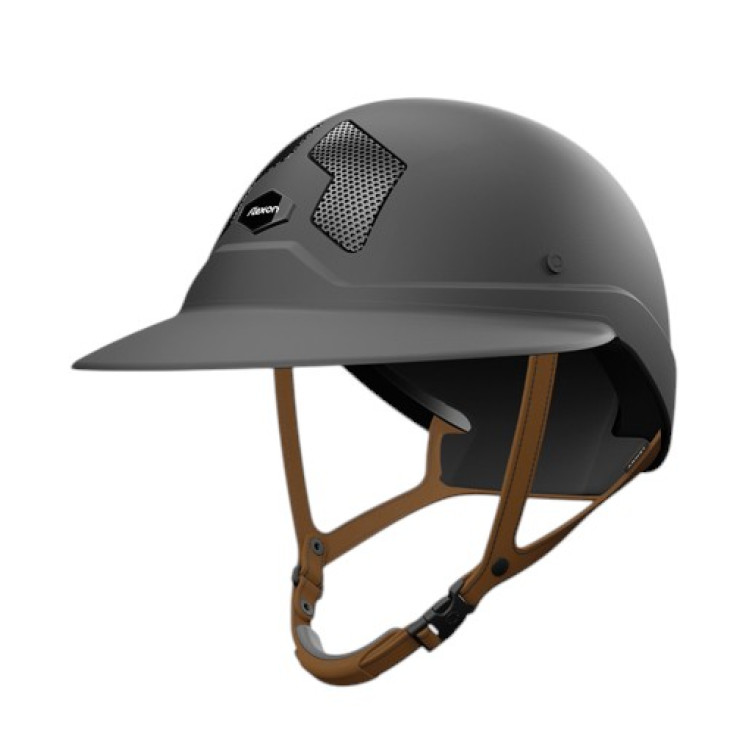 Casque Flex-on Armet visière Angel Dark Jugulaire marron