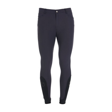 Pantalón ajustado con grip integral para hombre Aria Equestro Americana marina Azul marino