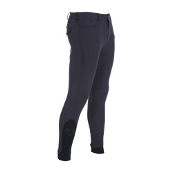 Pantalón ajustado con grip integral para hombre Aria Equestro Americana marina Azul marino