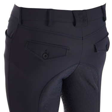 Pantalón ajustado con grip integral para hombre Aria Equestro Americana marina Azul marino