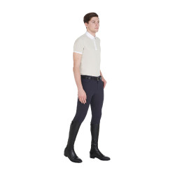 Pantalón ajustado con grip integral para hombre Aria Equestro Americana marina Azul marino