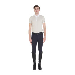 Pantalón ajustado con grip integral para hombre Aria Equestro Americana marina Azul marino