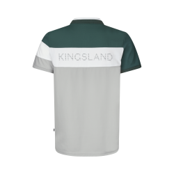 Polo de punto piqué para hombre Kingsland KLNasim Niebla del puerto Gris