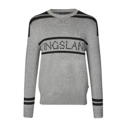 Jersey de punto Kingsland KLNolan para hombre Gris medio mezclado