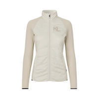 Chaqueta de equitación híbrida para mujer Kingsland KLNaya Día lluvioso beige