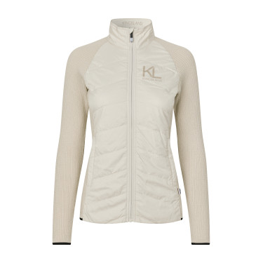 Chaqueta de equitación híbrida para mujer Kingsland KLNaya Día lluvioso beige