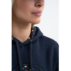 Sudadera Harcour Samy Mosaico marino Azul marino Sudadera Harcour Samy Mosaico marino Azul marino