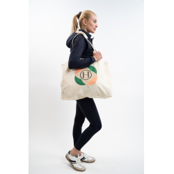 Bolso tote casual Harcour Bertille Natural / flor