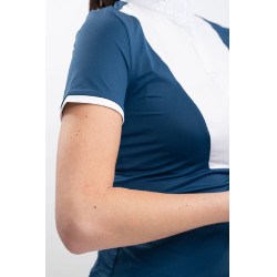 Polo de concurso Harcour Shine Laguna azul Polo de concurso Harcour Shine Laguna azul