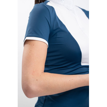 Polo de concurso Harcour Shine Laguna azul Polo de concurso Harcour Shine Laguna azul