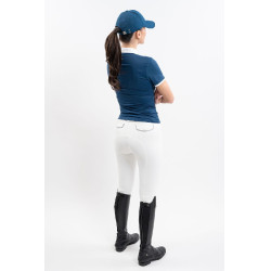 Polo de concurso Harcour Shine Laguna azul Polo de concurso Harcour Shine Laguna azul