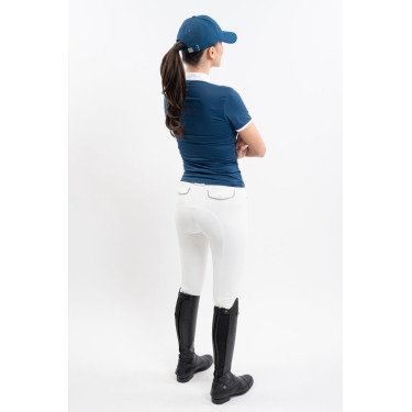 Polo de concurso Harcour Shine Laguna azul Polo de concurso Harcour Shine Laguna azul