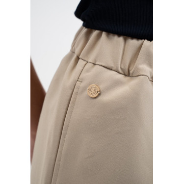 Pantalón Paisley Harcour mujer Lino Beige Pantalón Paisley Harcour mujer Lino Beige