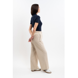Pantalón Paisley Harcour mujer Lino Beige