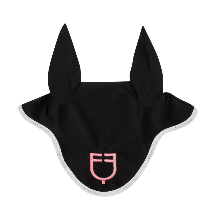 Gorro antimoscas de tejido técnico con logotipo multicolor Equestro