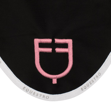 Gorro antimoscas de tejido técnico con logotipo multicolor Equestro Gorro antimoscas de tejido técnico con logotipo multicolor Equestro