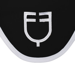 Bonete antimoscas de tela técnica White Line Edition Equestro Negro Bonete antimoscas de tela técnica White Line Edition Equestro Negro