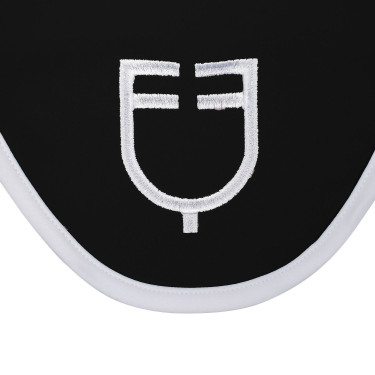 Bonete antimoscas de tela técnica White Line Edition Equestro Negro Bonete antimoscas de tela técnica White Line Edition Equestro Negro