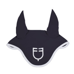 Bonete antimoscas de tela técnica White Line Edition Equestro Marino Azul marino Bonete antimoscas de tela técnica White Line Edition Equestro Marino Azul marino