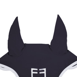 Bonete antimoscas de tela técnica White Line Edition Equestro Marino Azul marino Bonete antimoscas de tela técnica White Line Edition Equestro Marino Azul marino