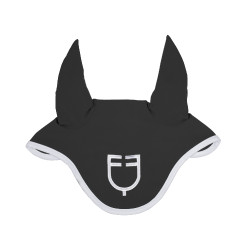 Bonete antimoscas de tela técnica White Line Edition Equestro Asfalto Gris Bonete antimoscas de tela técnica White Line Edition Equestro Asfalto Gris