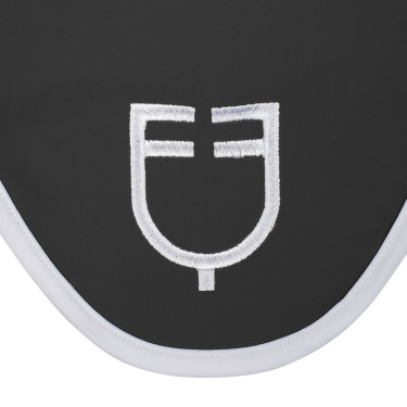 Bonete antimoscas de tela técnica White Line Edition Equestro Asfalto Gris Bonete antimoscas de tela técnica White Line Edition Equestro Asfalto Gris