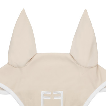 Bonete antimoscas de tela técnica White Line Edition Equestro Bonete antimoscas de tela técnica White Line Edition Equestro