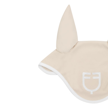 Bonete antimoscas de tela técnica White Line Edition Equestro Bonete antimoscas de tela técnica White Line Edition Equestro