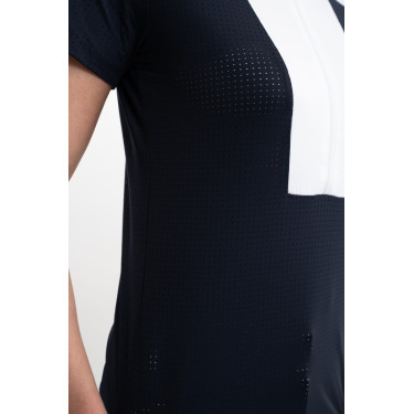 Polo de concurso Harcour Paris mujer Marino Azul marino