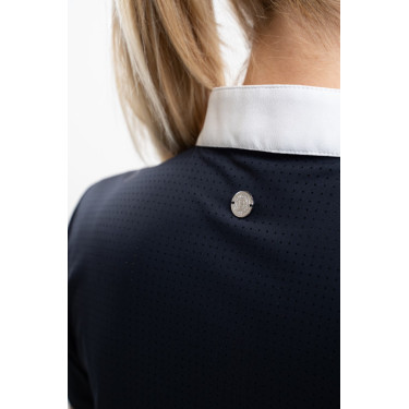 Polo de concurso Harcour Paris mujer Marino Azul marino